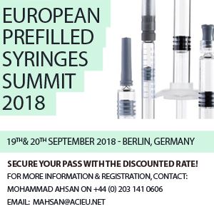 European Prefilled Syringes Summit 2018
